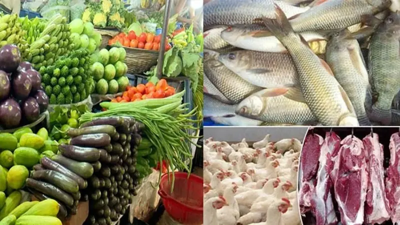 বাজারে মাছ-সবজির চড়া দাম, বেড়েছে ডালও