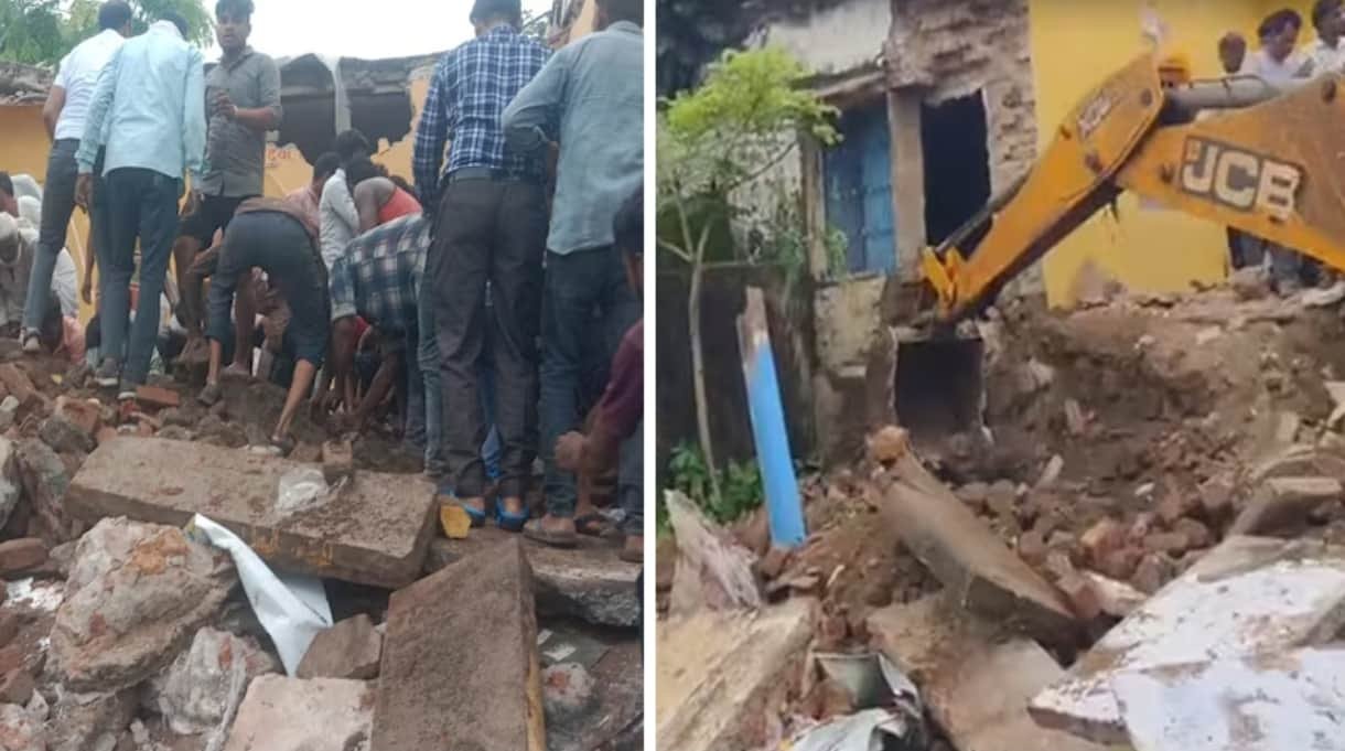 রাজস্থানে ধসে পড়লো স্কুল ভবন, বহু শিশু হতাহতের শঙ্কা